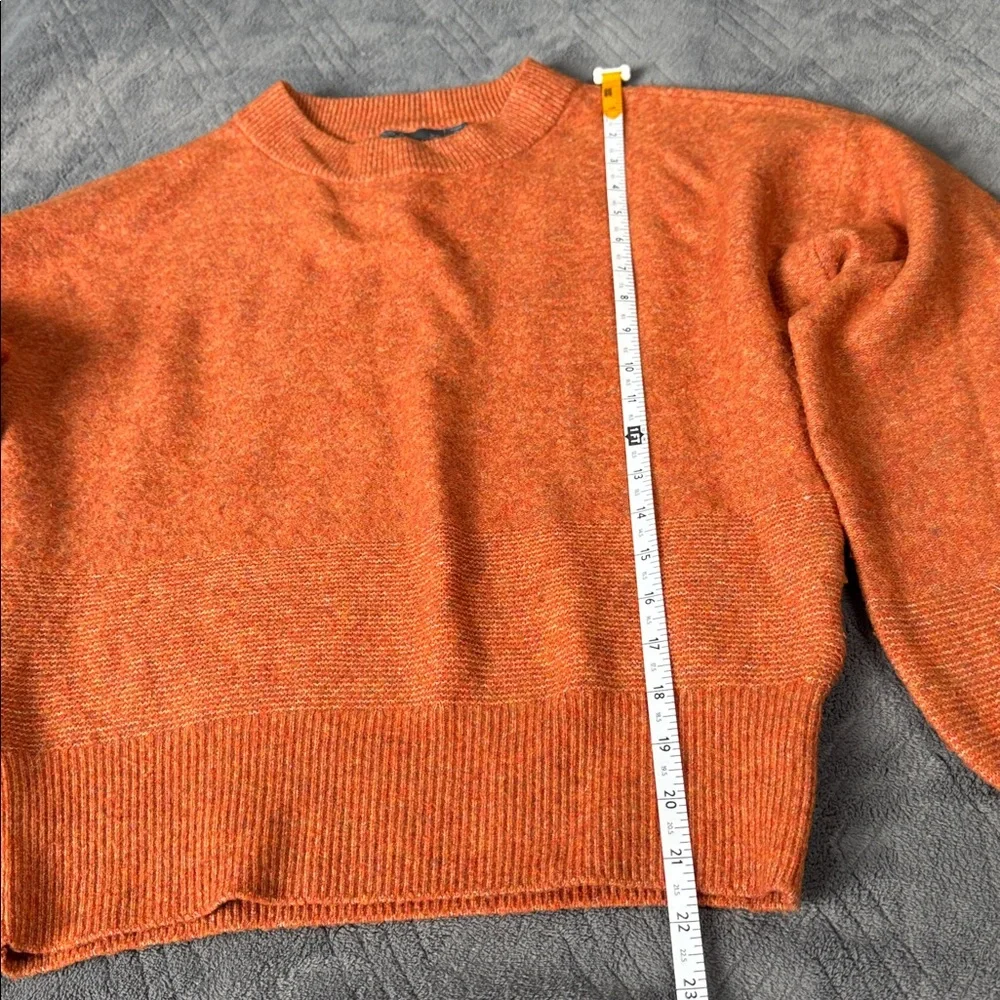 Prana Azure Sweater XS Wool Blend Color Gingerbread